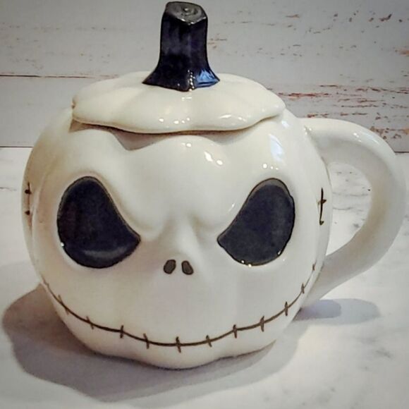 DISNEY Nightmare Before Christmas Jack Skellington Figural Canister and Mug Set - Picture 6 of 11